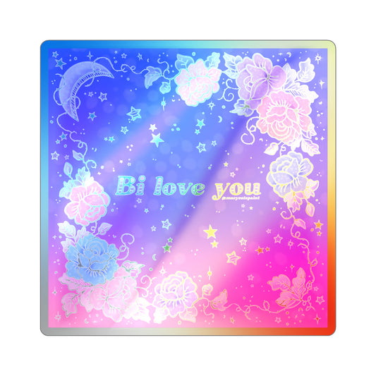 Bi Love You Sticker