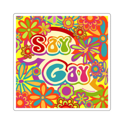 Say Gay Sticker